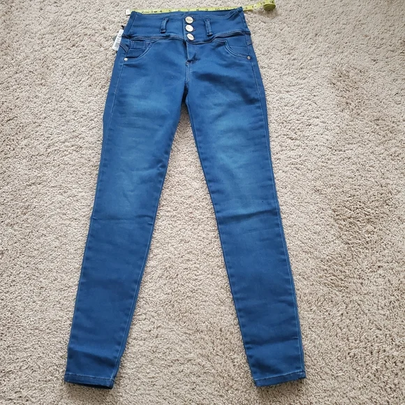 COLOMBIANA JEANS ITALY BUTT LIFT SKINNY JEANS 2046 - Picture 8 of 10